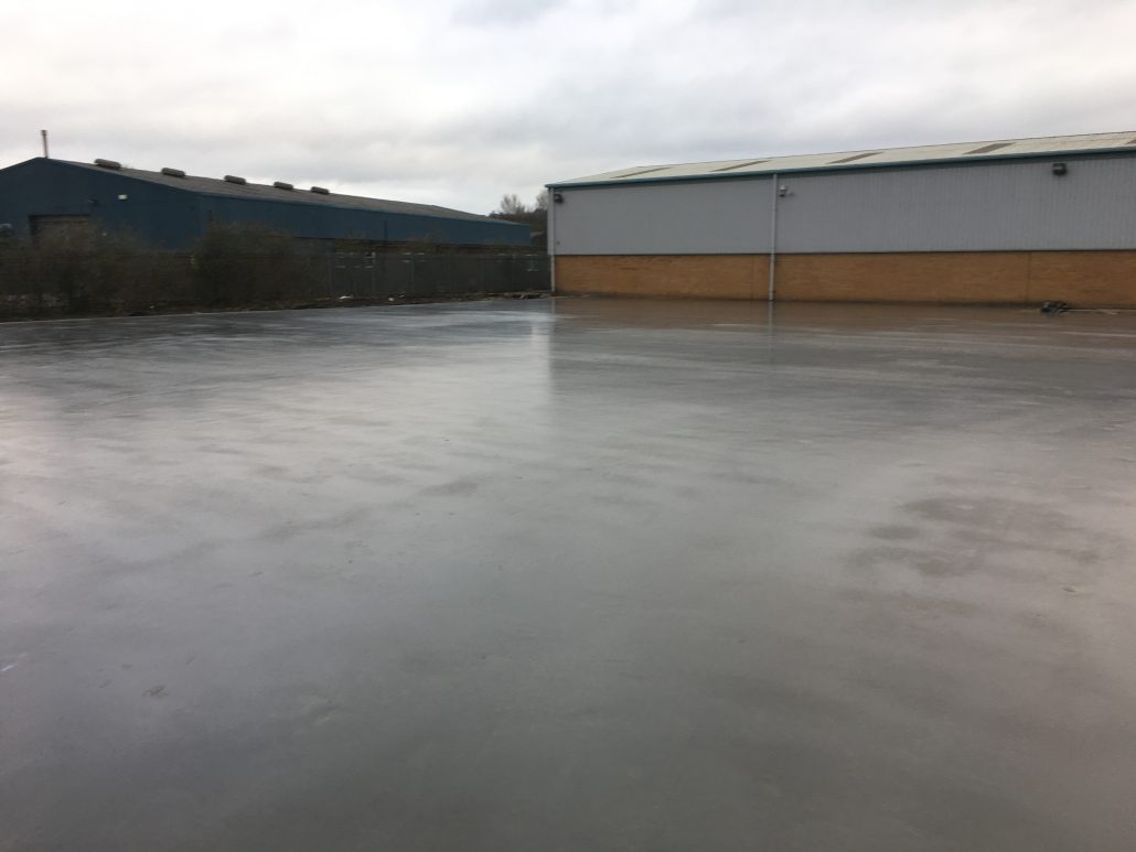 The Floor Slab Finished Cured The Next Morning E1561482870223 1030x773